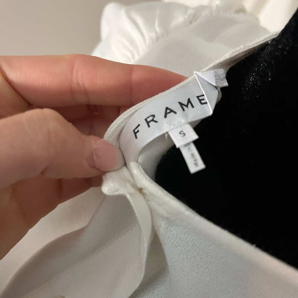 FRAME Ruffle Shirt - Picture 3 of 6